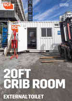 20ft Crib with External Toilet