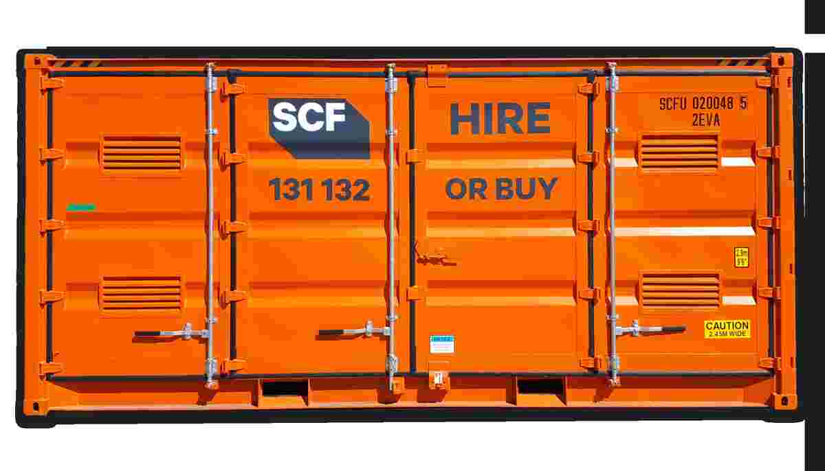 Product Banner Image - 20ft Dangerous Goods Single Side Door