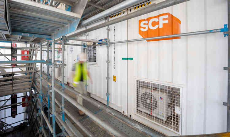 SCF Lunchroom Full Width Scaff