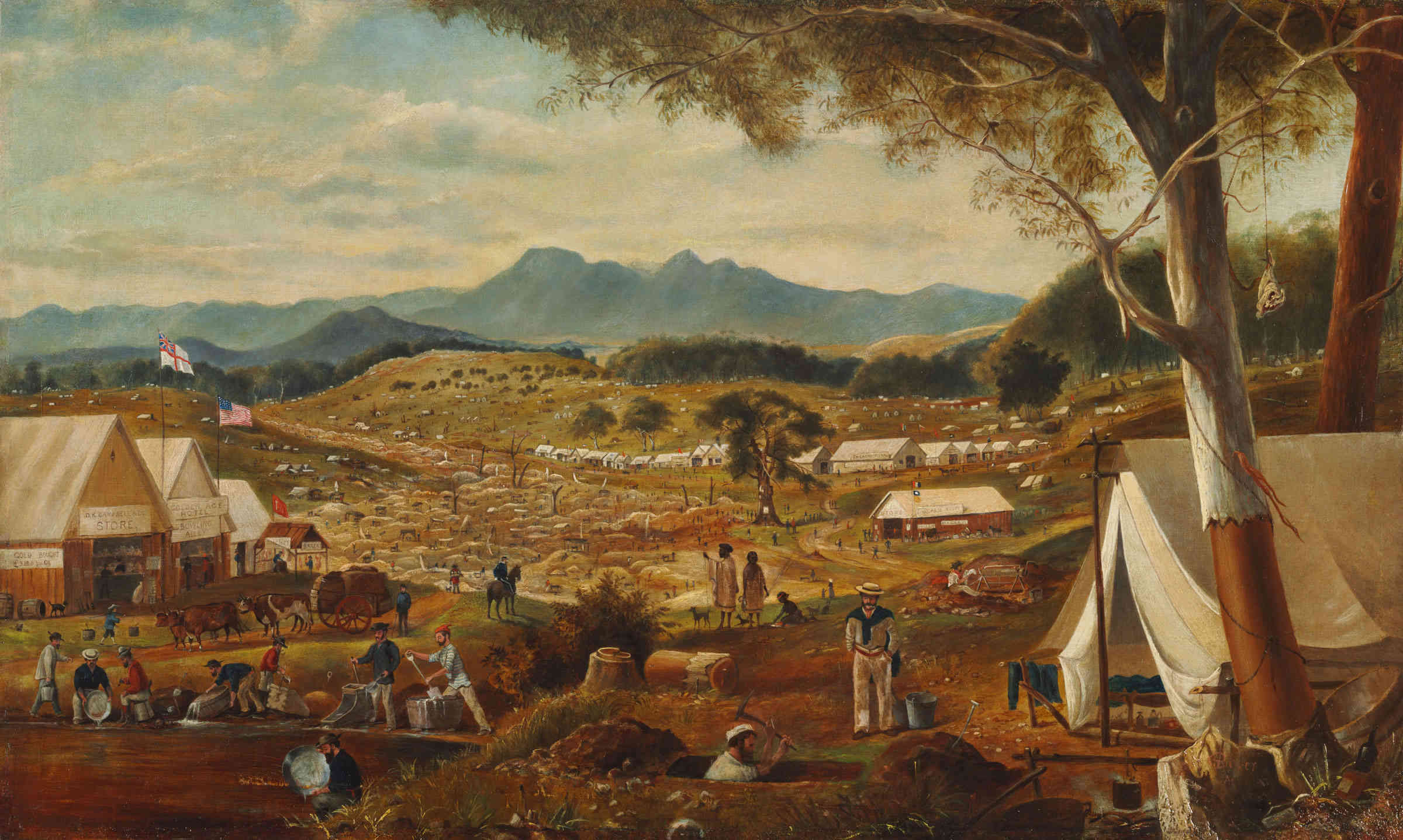 Edward Roper Gold Diggings, Ararat, 1854 Web