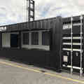 SCF's complete Open Air Bar project - both end door and awning windows