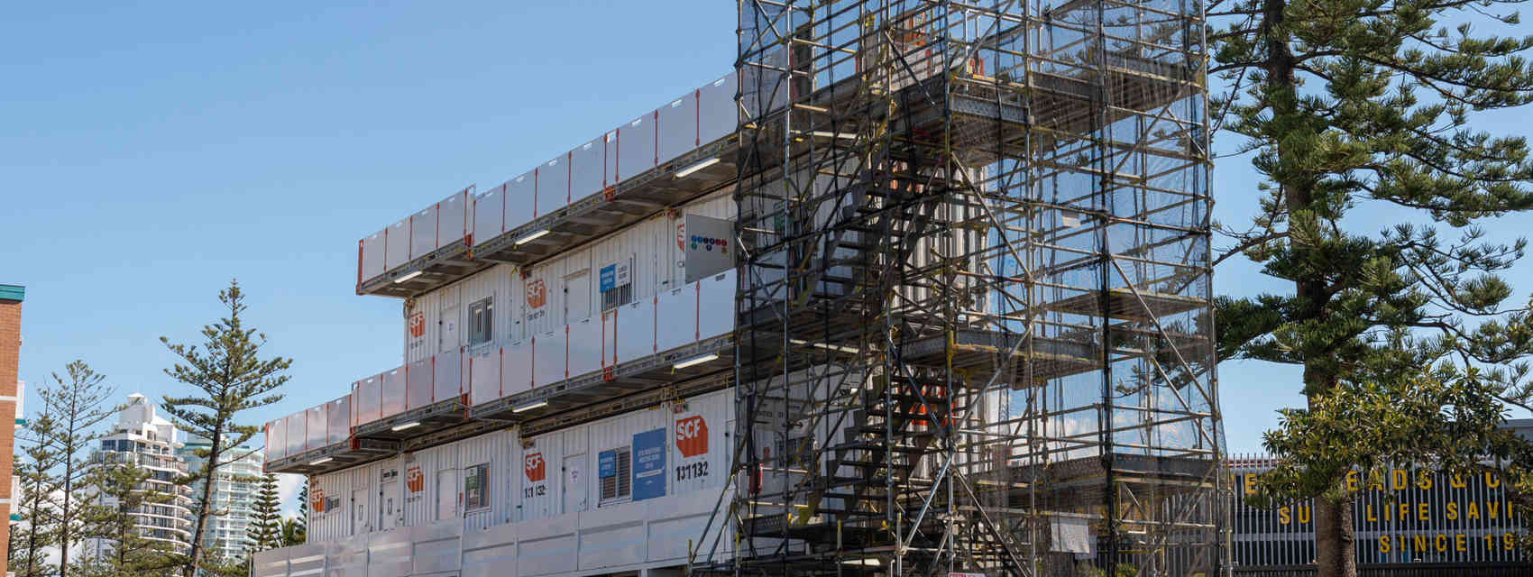 SCF 20Ft Changeroom Full Width Site