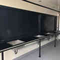 A view of the sinks in the Project Air Bar