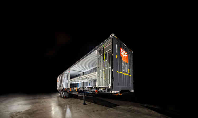 SCF Curtain Side Open