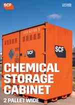 Chemical Storage Cabinet - 2 Pallet Wide
