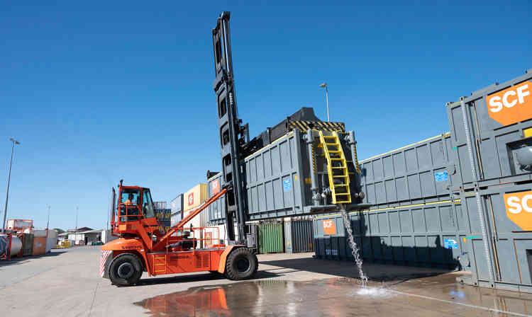 SCF 45Ft Flowback Drain Feature