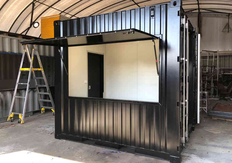 A 10ft mini bar in the workshop