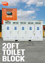 20ft Individual Toilet Block