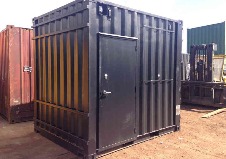 SCF's 10ft Crown Lager Bar before being clad