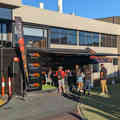 TripleM broadcast box at the inaugural LIV Golf