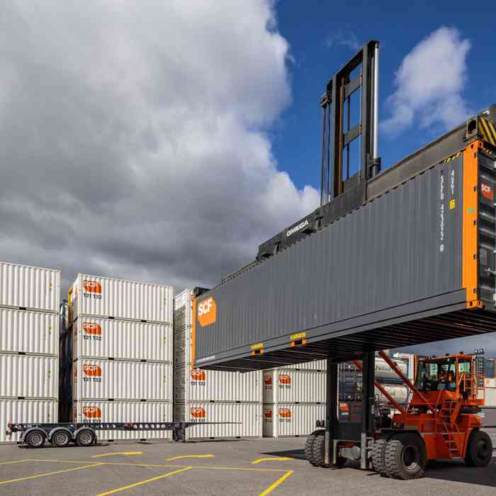 SCF Container In Depot