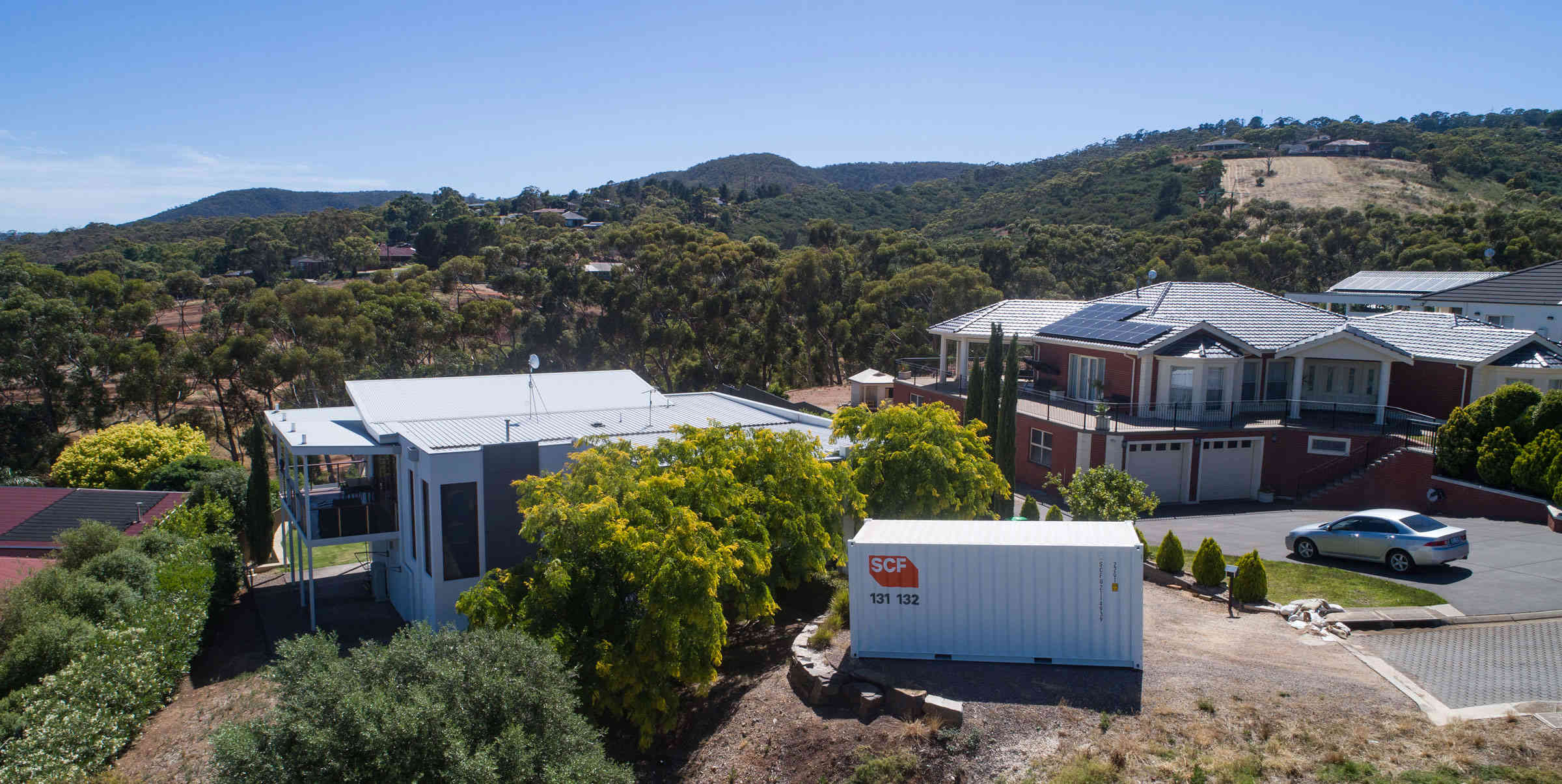 SCF 20Ft Container Driveway Hills