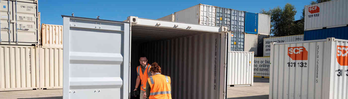 How to protect yourself when buying or hiring a container