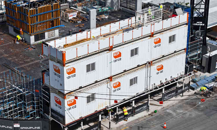 SCF 20Ft Crib Full Width Stack