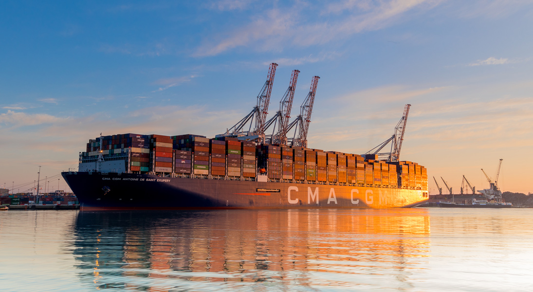 CMA CGM Antoine De Saint Exupery. Source: Nick Lucas.